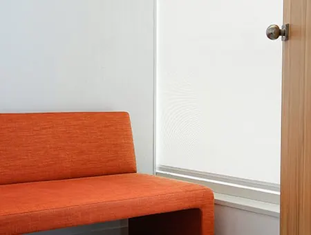 Un coin d'attente du cabinet